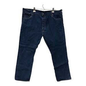 Levi's 501 XX Jeans Mens W44 L30 (28" meas) Dark Wash Button‎ Fly Denim Pants